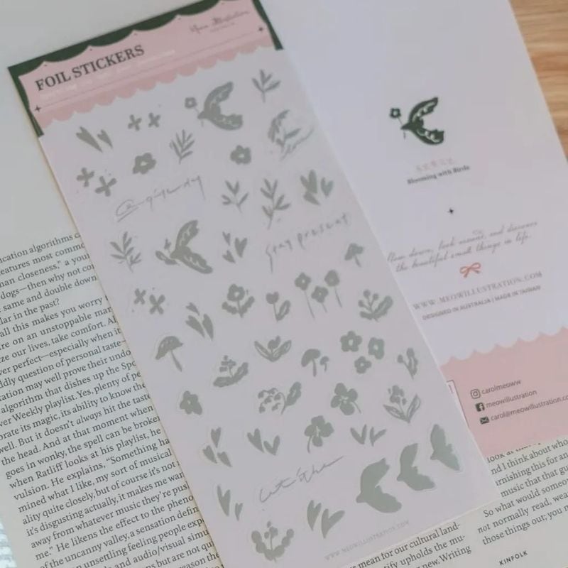 Windry R]Windry R. x Journal pages ~ Bouquets マットPETテープ(剥離