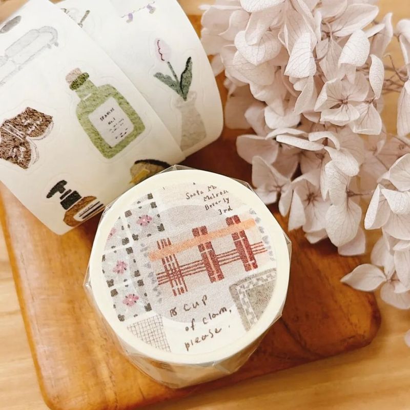 Pion]デッサンガールズ 和紙テープ(剥離紙付き) 台湾マスキングテープ