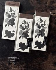 [羊君Somesortoffern] ?墸球 Spirea コラージュ ラベルブック(各50枚入)