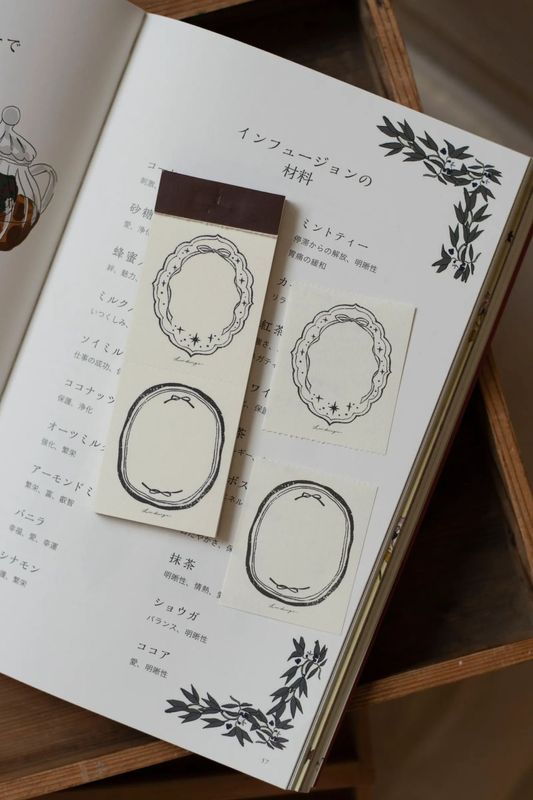 樂意Loidesign] 女巫的畫框 Witch Frame コラージュ ラベルブック(各50