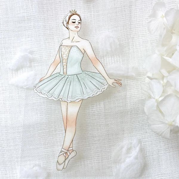 [Windry R]Windry R. x prettyhappypaperie Swan Lake クリアPETテープ(剥離紙付き) 台湾マスキングテープ 海外マスキングテープ