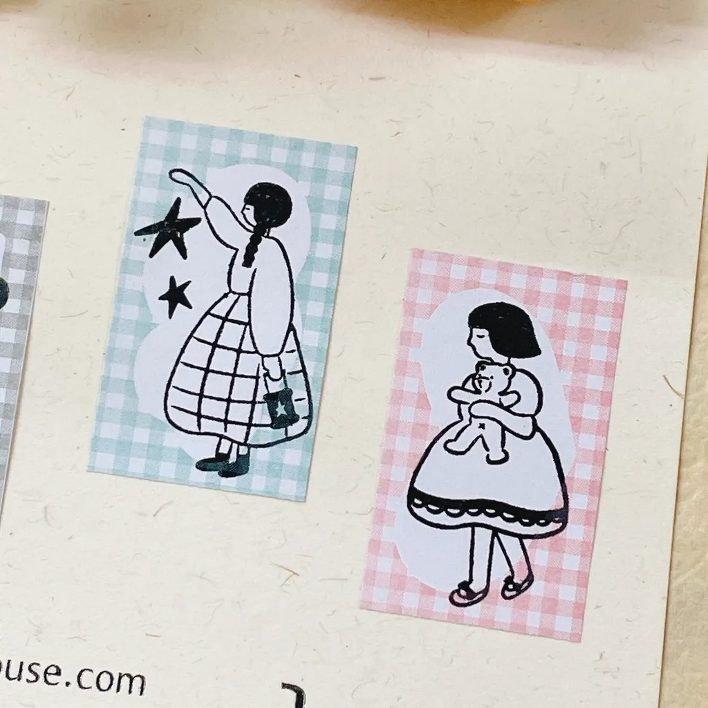 [63penhouse x Hairmo] 玫瑰/星星/氣球/小熊 スタンプ 全4種類