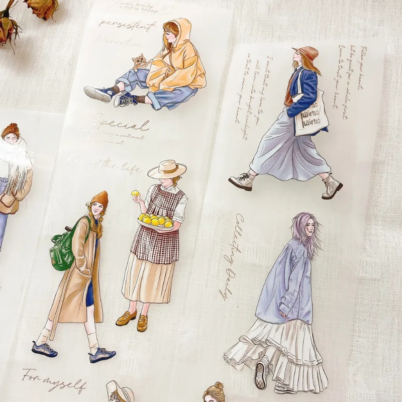 [Hairmo] No.07 心之所向(heart's desire) マットPETテープ(剥離紙付き)