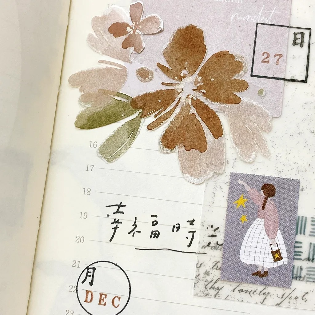 [63penhouse x Hairmo] Petite romance ラベルステッカーシール(約500枚入)