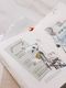 [紙上旅行Traveling on paper] JourneyNote コラージュ ラベルブック(2種類各50枚入)