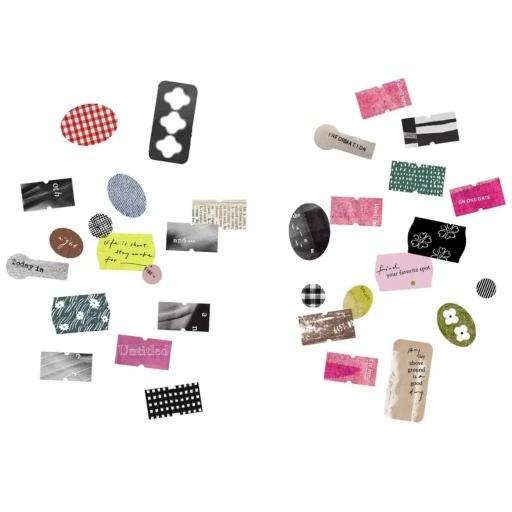 [Pion] Label ダイカット紙テープ (剥離紙付き)