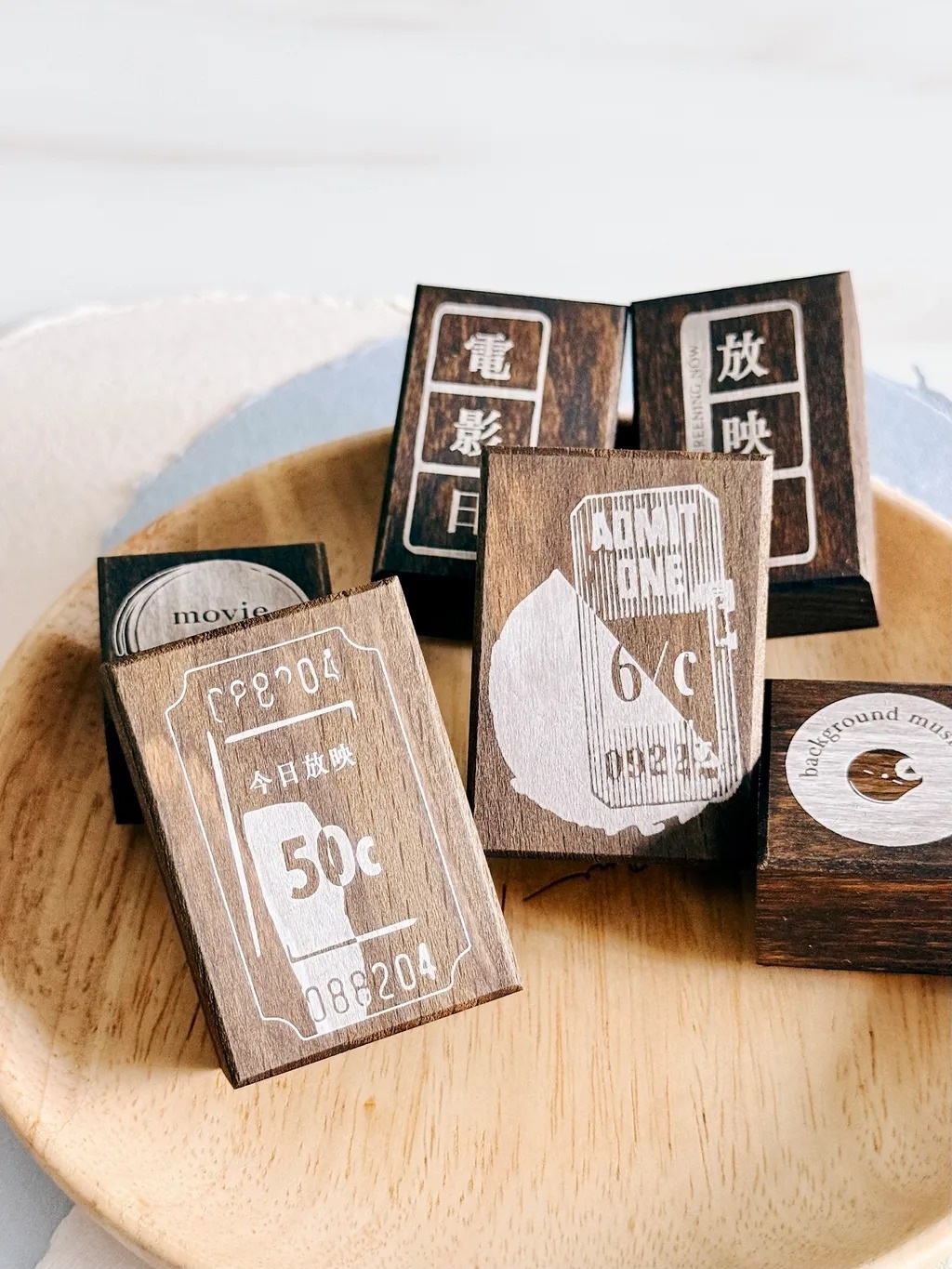 [紙上旅行Traveling on paper] Film series スタンプ(全6種類)