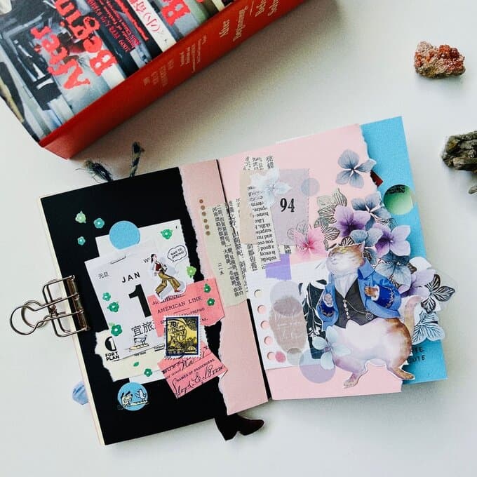 [樂意Loidesign]片花-繍球花瓣 Hydrangea Petals アジサイ花びら柄 クリアPETタイプ(箔押し、剥離紙付き)