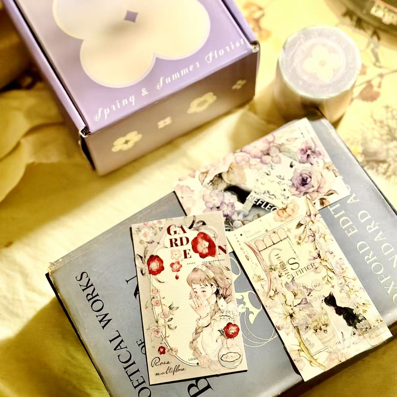[Freckles Tea・雀斑茶] Vol.4 浮夢花店 マットPETテープ(剥離紙付き)