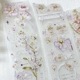 [Freckles Tea・雀斑茶] Vol.4 浮夢花店 マットPETテープ(剥離紙付き)