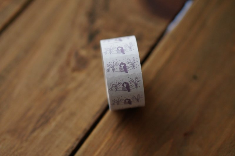 [森空Ivy Snow] 花朵/星星/筆/氣球女孩/綠色房子 ラベラーシール(約500枚入) 全5種類