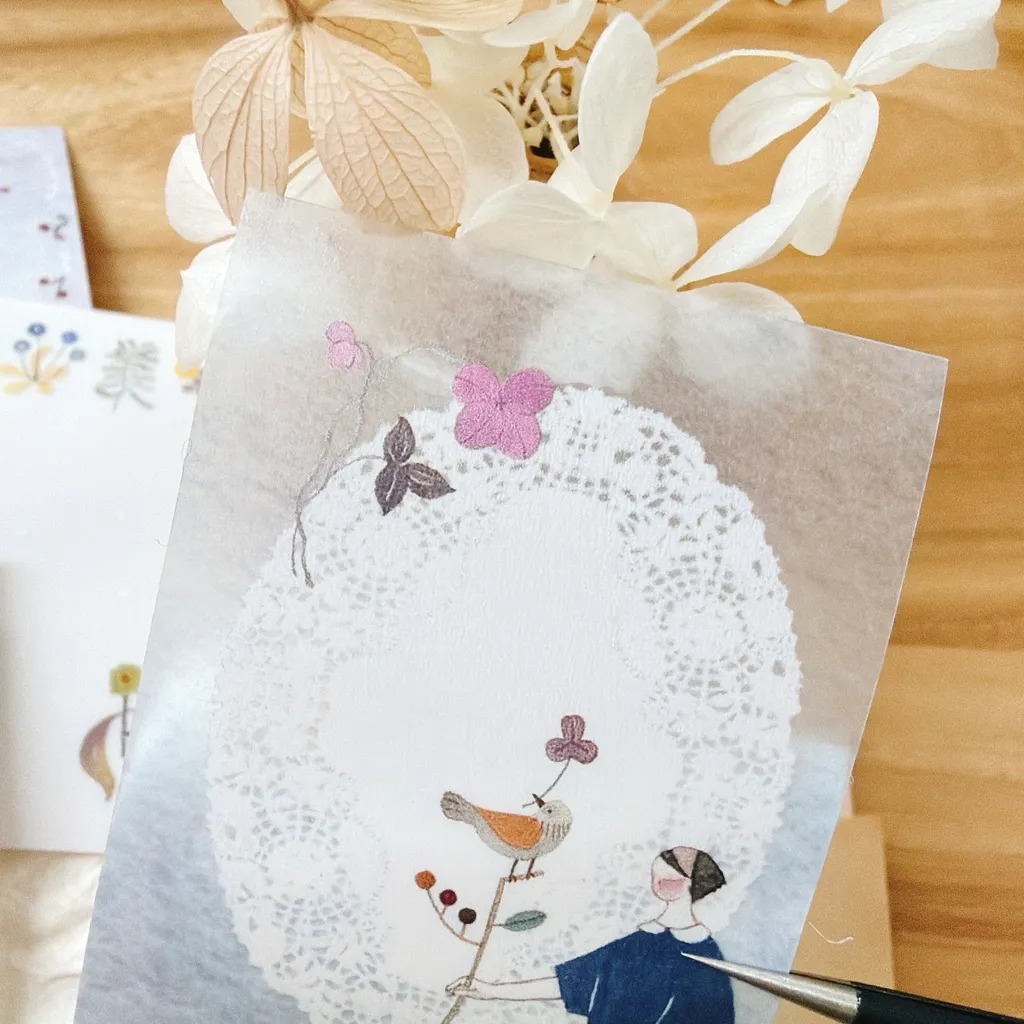 [Pion] 森の詩 of the forest トレーシングペーパーロール付箋(剥離紙付き)