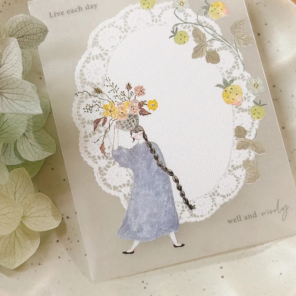 [Pion] 森の詩 of the forest トレーシングペーパーロール付箋(剥離紙付き)