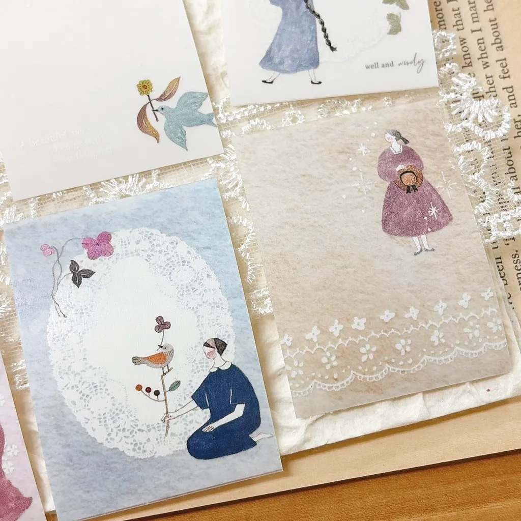 [Pion] 森の詩 of the forest トレーシングペーパーロール付箋(剥離紙付き)