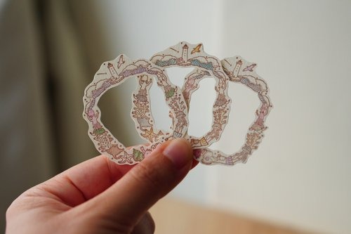 [森空Ivy Snow] 海 Ocean スタンプ(1個入)