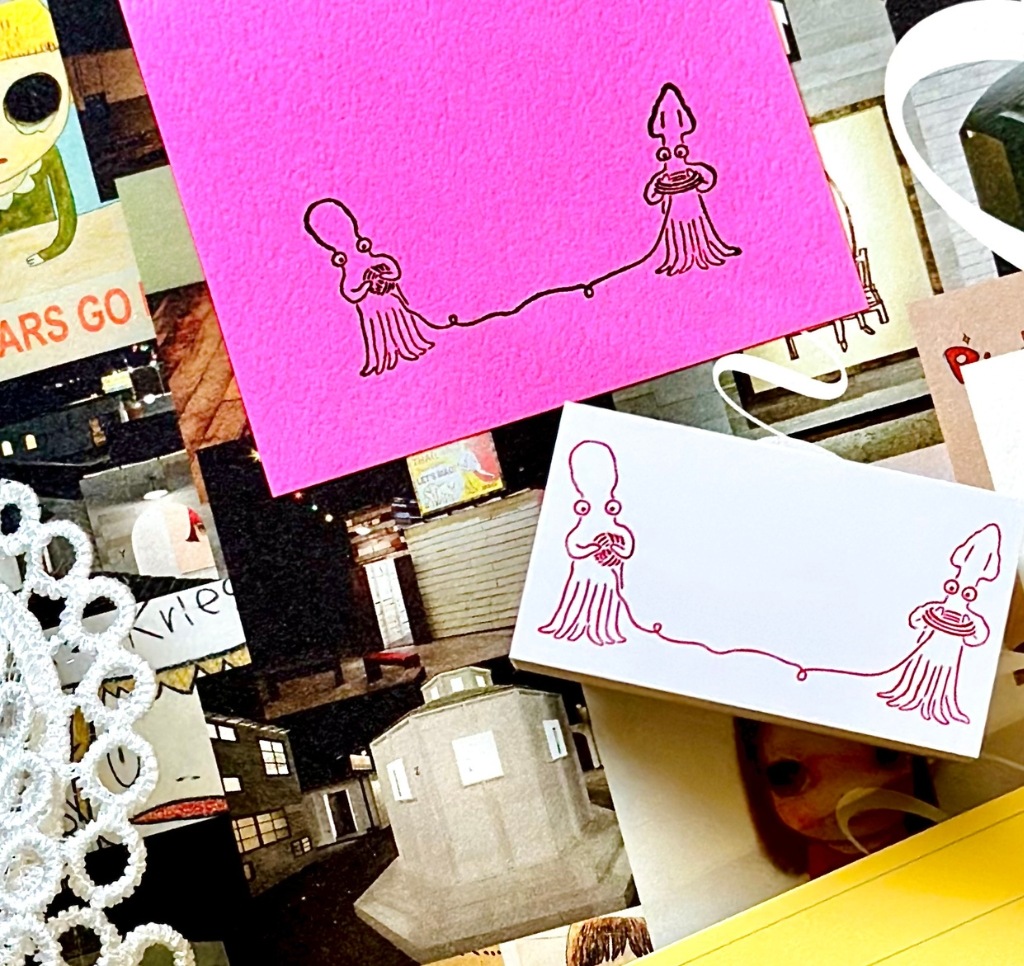 [森空Ivy Snow] 讀書/吃章魚燒/纏毛線 スタンプ(1個入) 全3種類