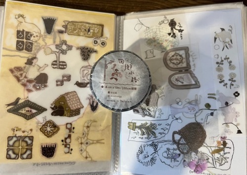 [何包蛋misshoegg] 回鄉小路 ダイカットクリアPETテープ(剥離紙付き)