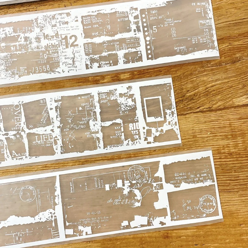 [Plusminus]  Film Noir 04 White マットPETテープ(剥離紙付き)