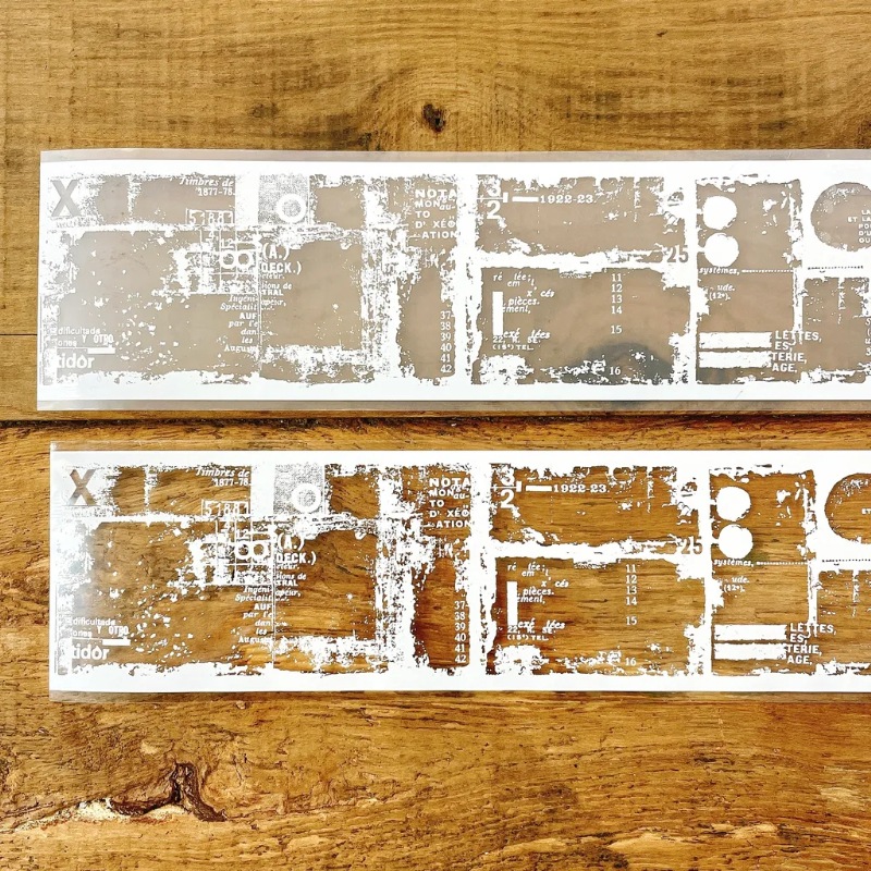 [Plusminus]  Film Noir 04 White マットPETテープ(剥離紙付き)