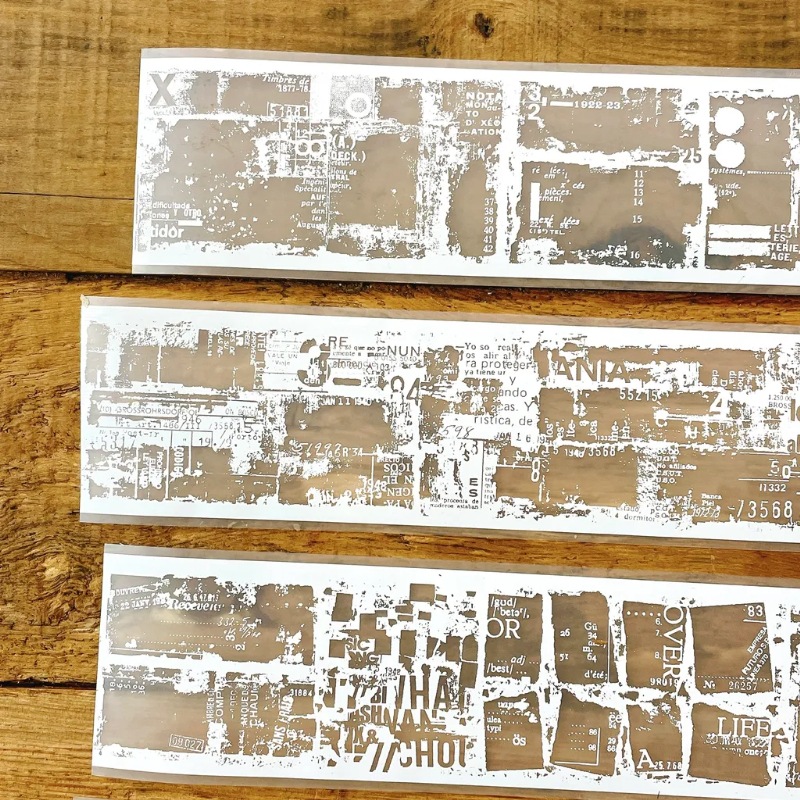 [Plusminus]  Film Noir 04 White マットPETテープ(剥離紙付き)