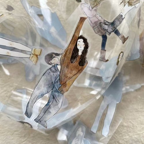 [丁丁DingDing] #39 秋日 ダイカットマットPETテープ(剥離紙付き)