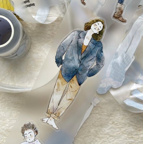 [丁丁DingDing] #39 秋日 ダイカットマットPETテープ(剥離紙付き)