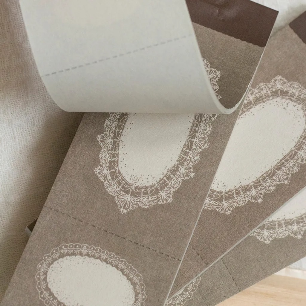 [樂意Loidesign] Blooming Auraシリーズ コラージュ ラベルブック 全3種類