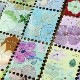 [仙女丸Fairy Maru]圖文不符 花語 切手風 クラフトテープ(剥離紙付き)