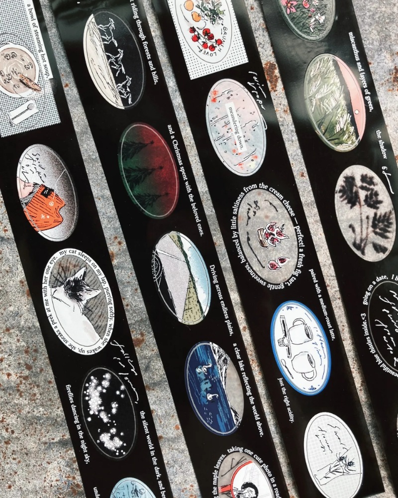 [羊君Somesortoffern] My Favorite Things. ダイカットマットPETテープ(剥離紙付き)