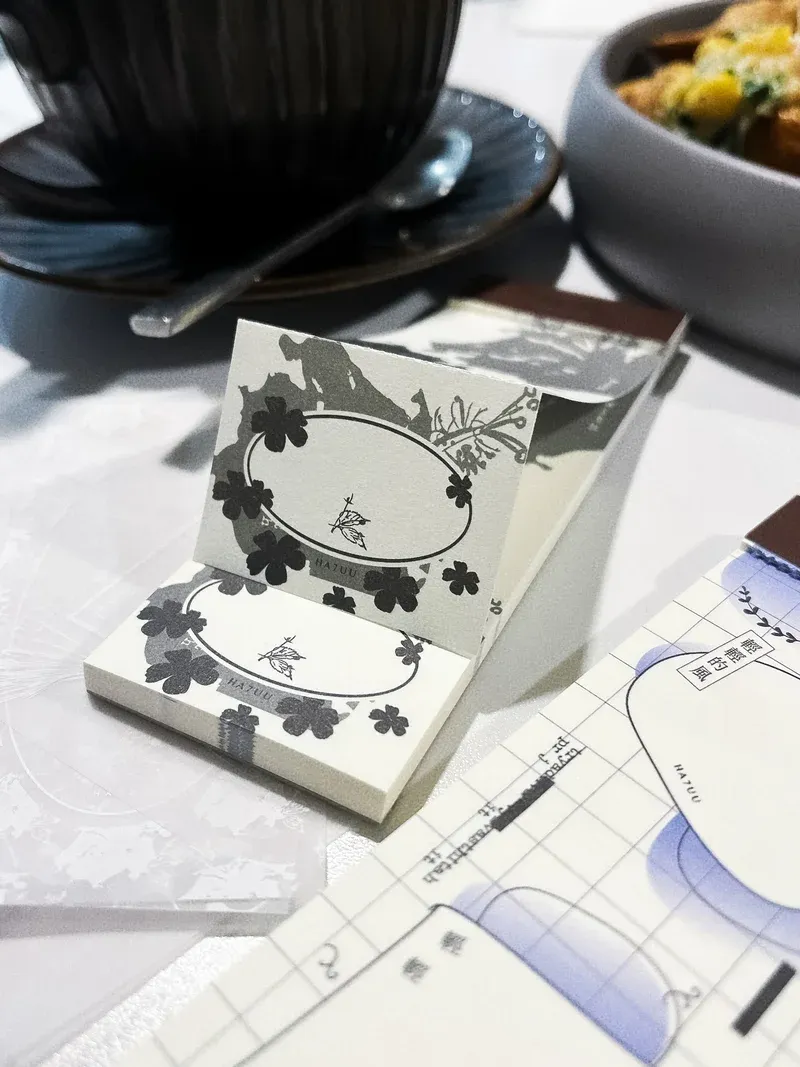 [哈秋HA7UU] 扶桑剪影/風中呢喃 コラージュ ラベルブック(各柄50枚入) 全2種類