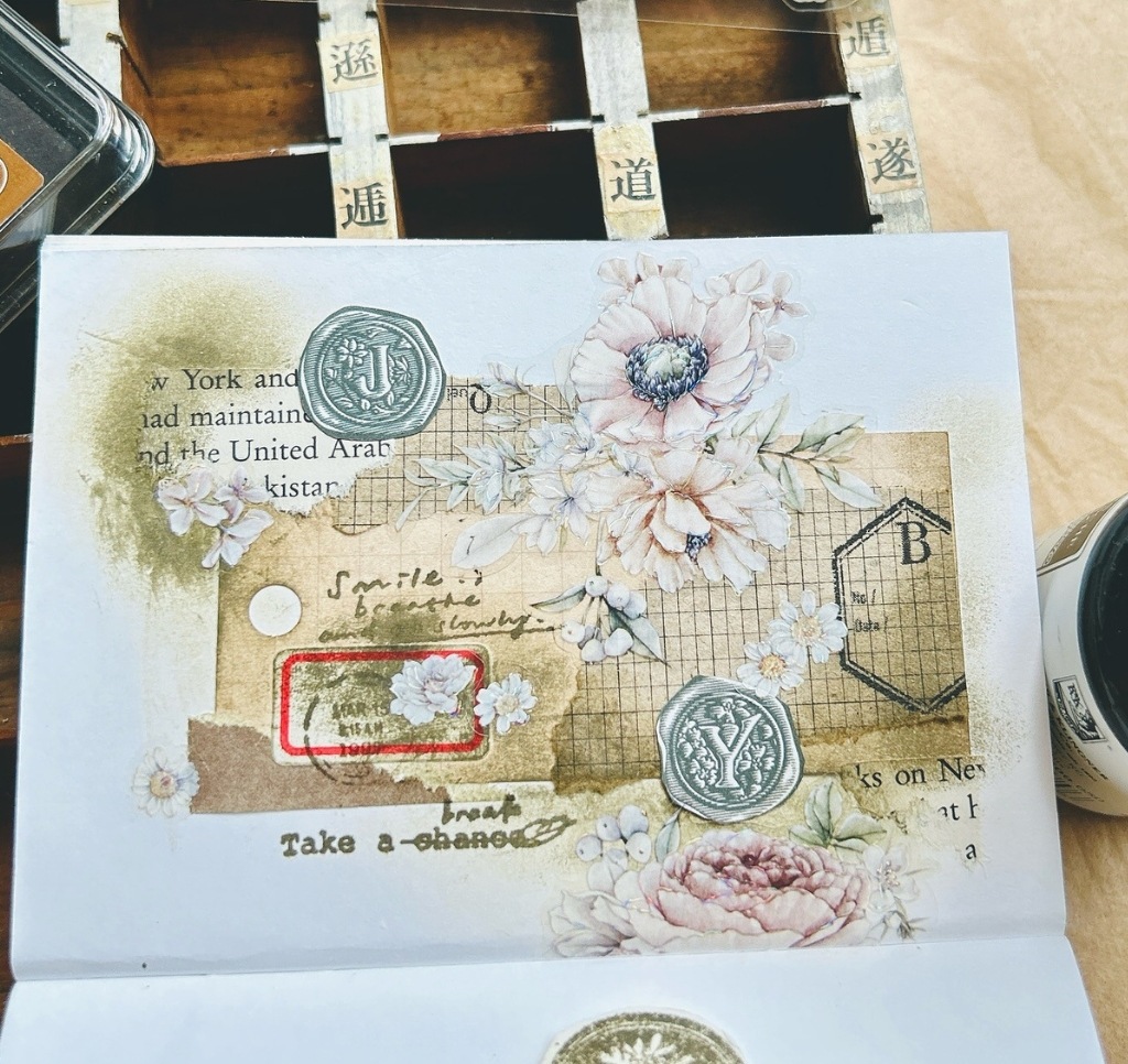 [樂意Loidesign] A~Z封蠟貼 ダイカット紙テープ(剥離紙付き)