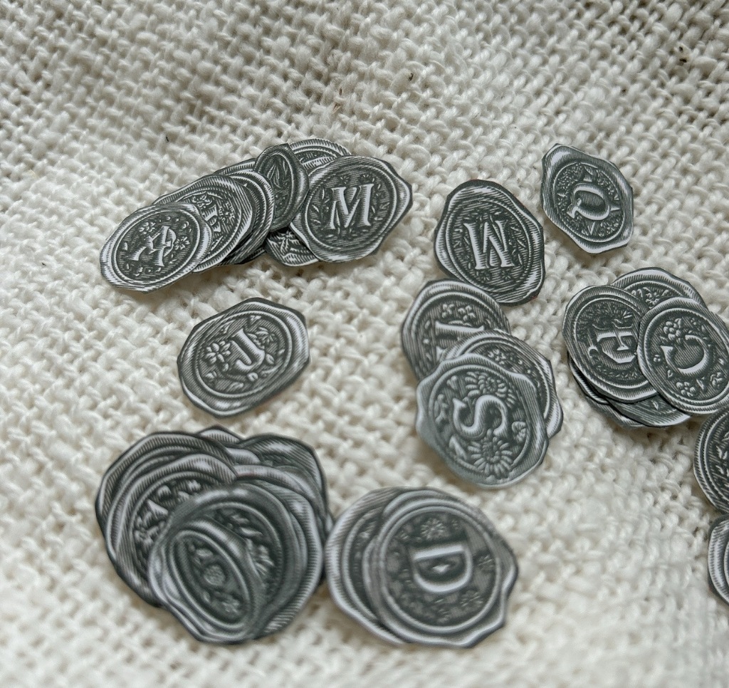 [樂意Loidesign] A~Z封蠟貼 ダイカット紙テープ(剥離紙付き)