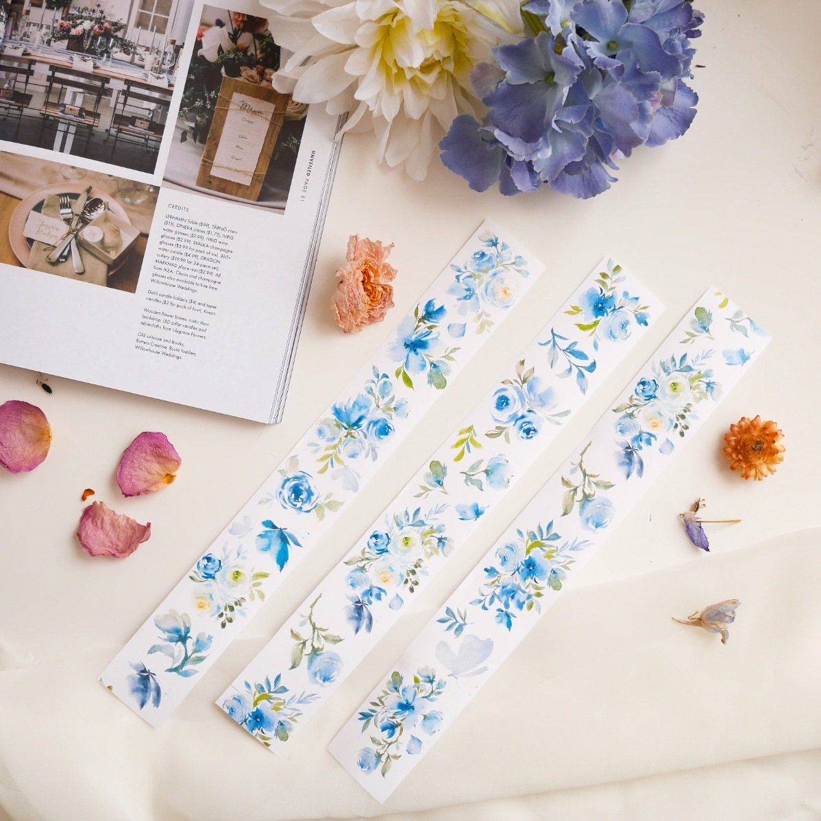 [Meow Illustration] 靜謐花園 Tranquil Garden 和紙テープ(剥離紙付き)