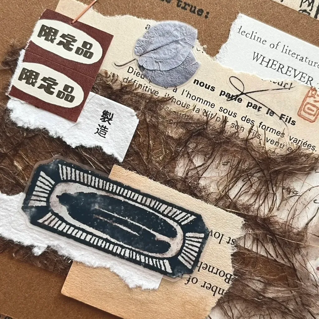 [微瘋畫室Breezy Studio]  お食器屋さん-盤子(プレート) マットPETテープ(剥離紙付き)