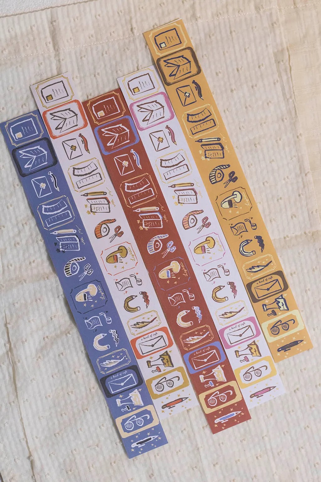 [樂意Loidesign x 什物] 文具集 Stationery Garther ダイカット紙テープ(剥離紙付き)