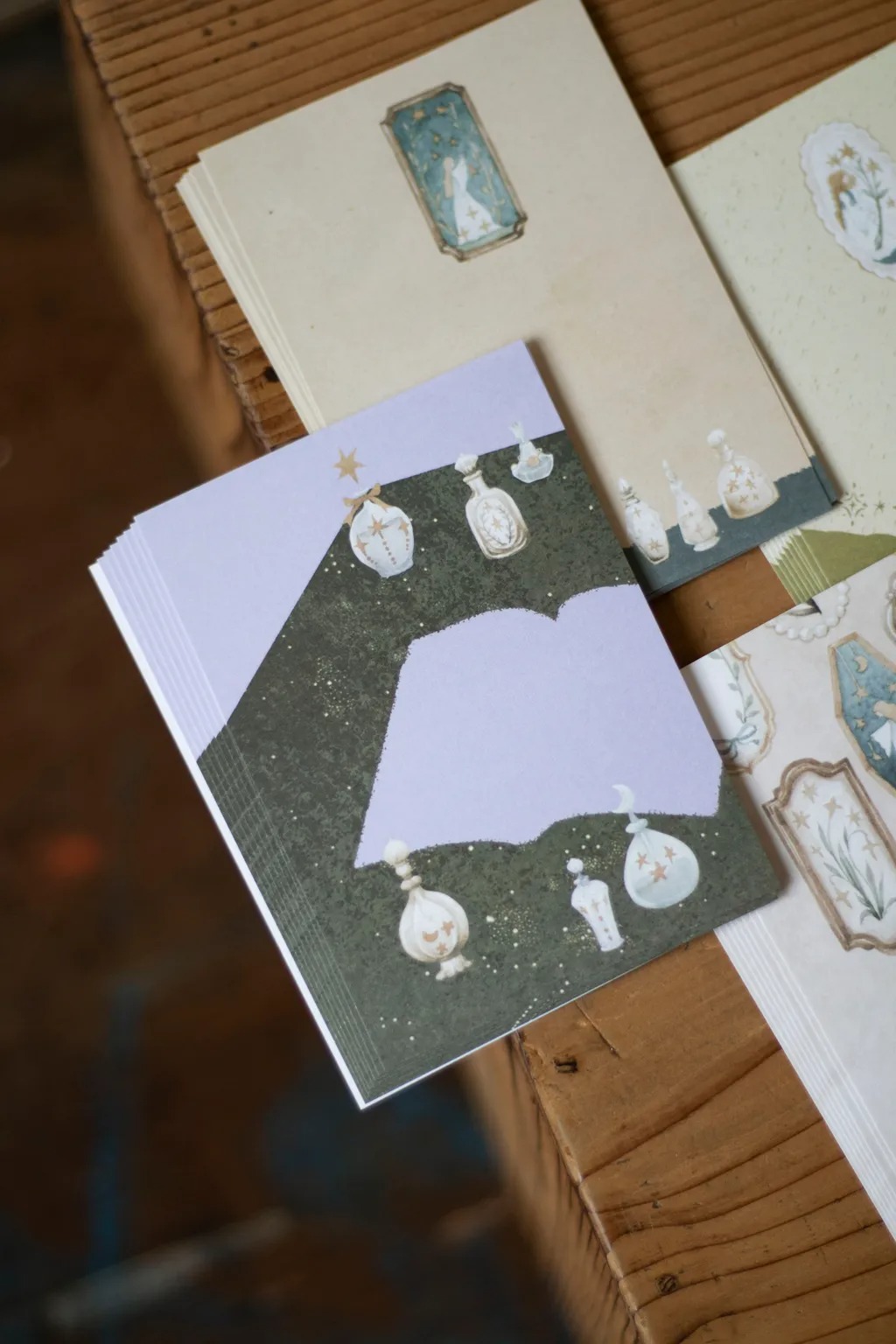 [樂意Loidesign] 女巫家的走廊 Witch's House Corridor - M6/A7 Memo コラージュ メモ(5種類各8枚入) 全2種類