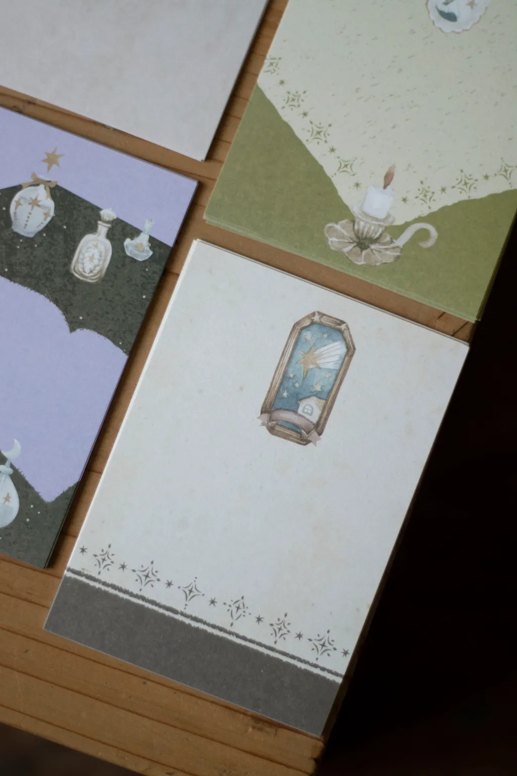 [樂意Loidesign] 女巫家的走廊 Witch's House Corridor - M6/A7 Memo コラージュ メモ(5種類各8枚入) 全2種類