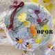 [丁丁DingDing] A41 野紫菊 ダイカットマットPETテープ(剥離紙付き)