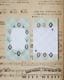 [樂意Loidesign] 採集鈴蘭 - 花盤 Floral Plate - M6/M5 Memo コラージュ メモ(3種類各10枚入) 全2種類