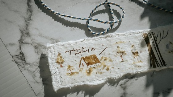 [Meow Illustration] 冷色小房子 Cool Little House 和紙テープ(剥離紙付き)