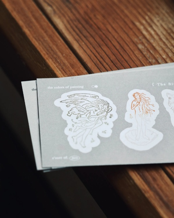 [羊君Somesortoffern] 維納斯的誕生 The Birth Of Venus スタンプ台セット(6色入)