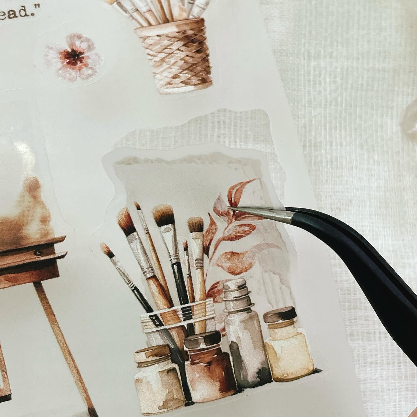 [Journal pages]Espresso Enthusiast ダイカットマットPETテープ(剥離紙付き)　