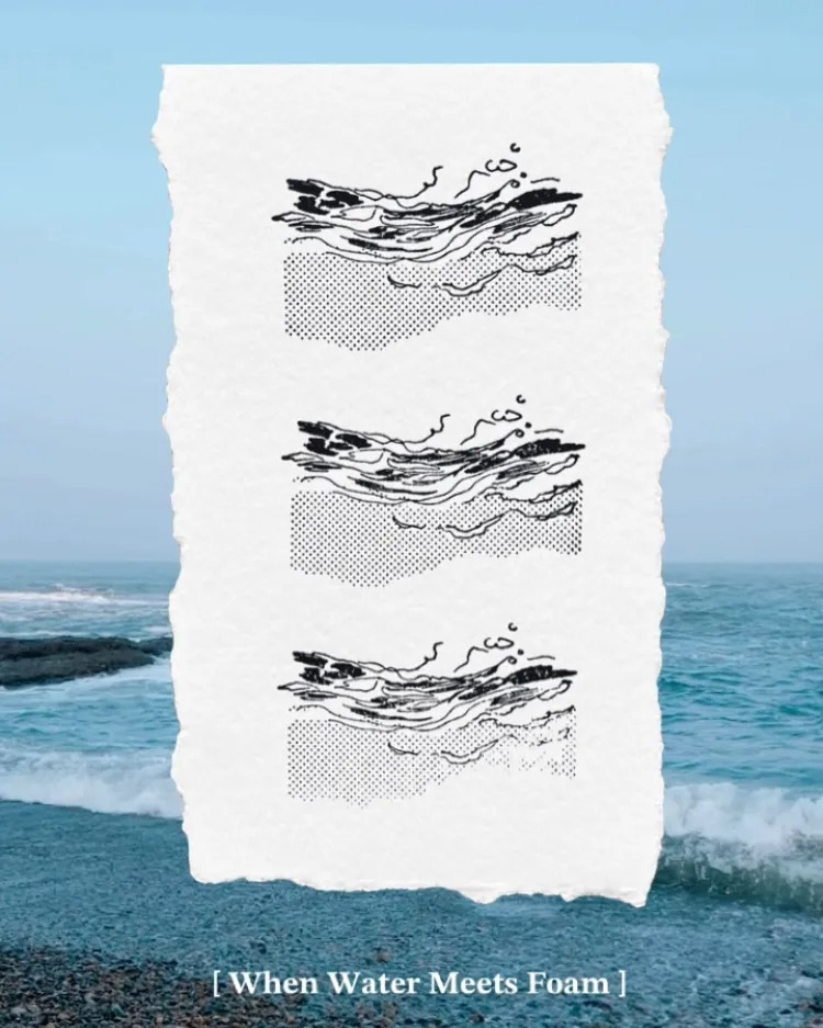 [羊君Somesortoffern] 海 When Water Meets Foam スタンプ