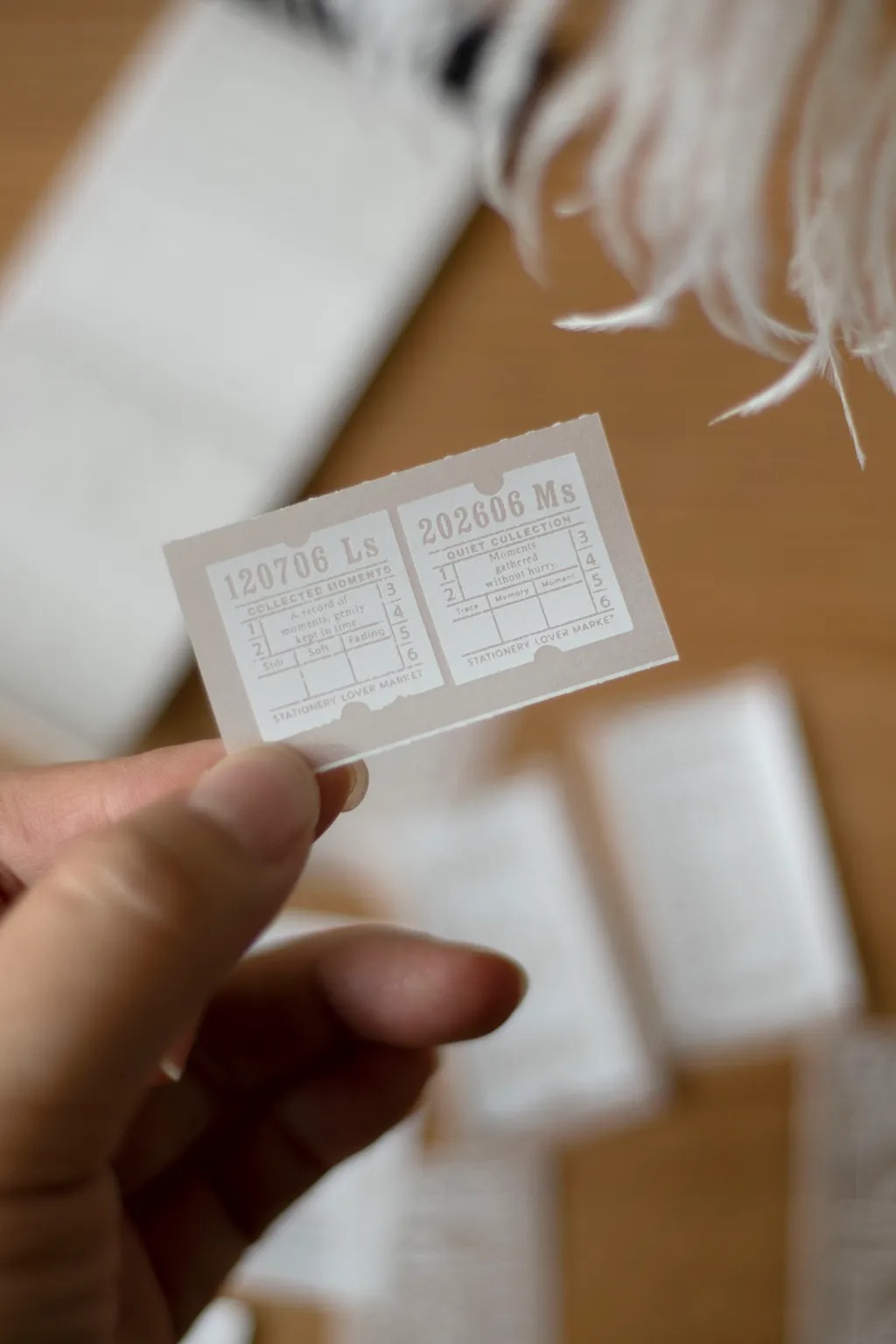 [樂意Loidesign] 票卷採集 Ticket Collection Tracing Paper トレーシングペーパーラベルブック(2柄各18枚入)