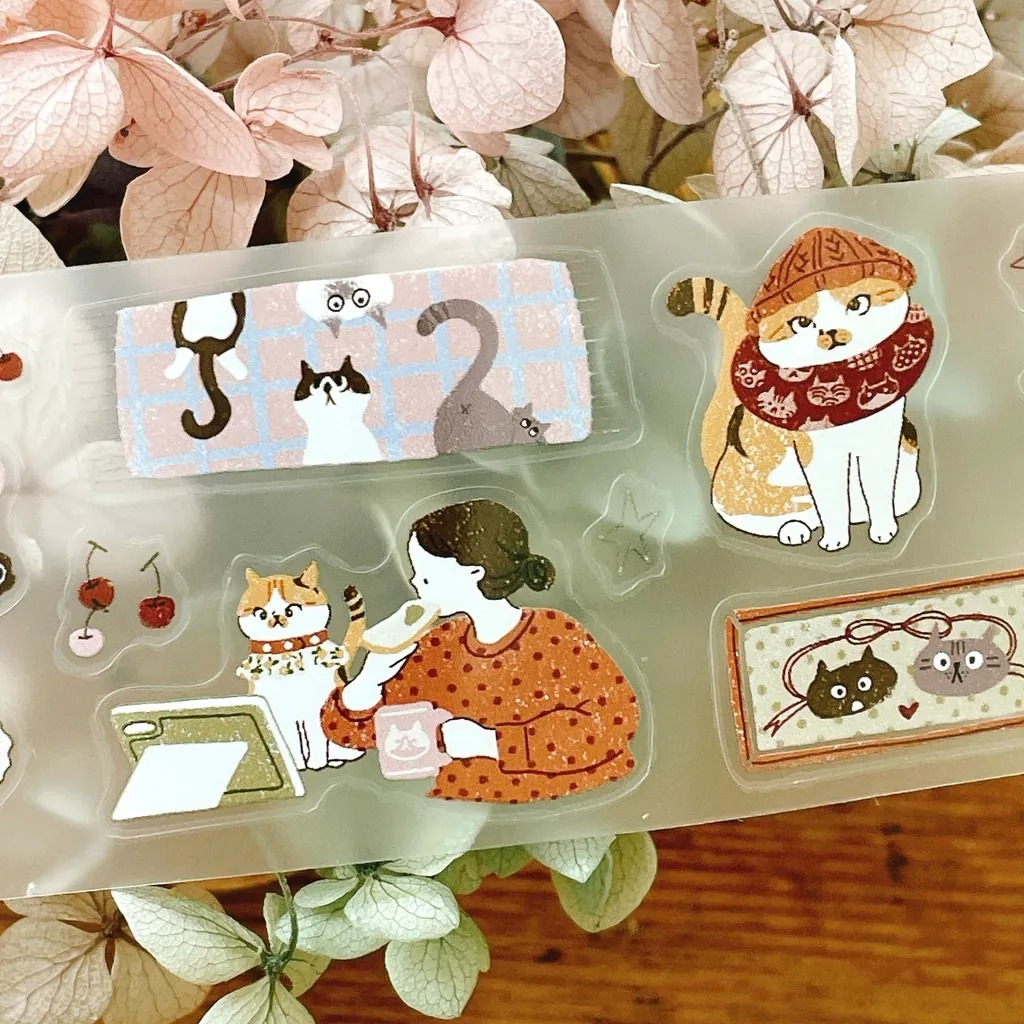 [63penhouse x idiot_sandwich.exe] My Kitty Days ダイカットマットPETテープ