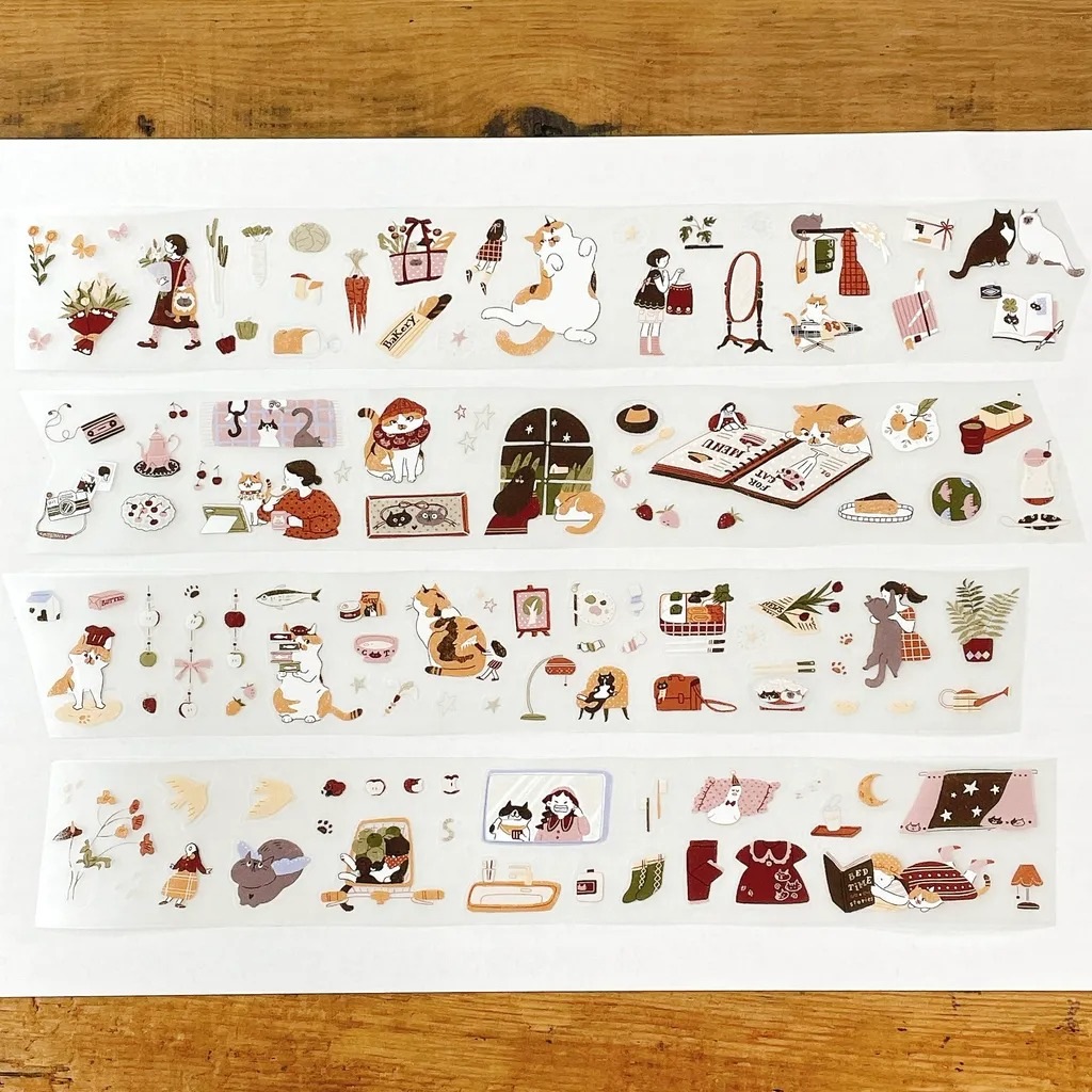 [63penhouse x idiot_sandwich.exe] My Kitty Days ダイカットマットPETテープ