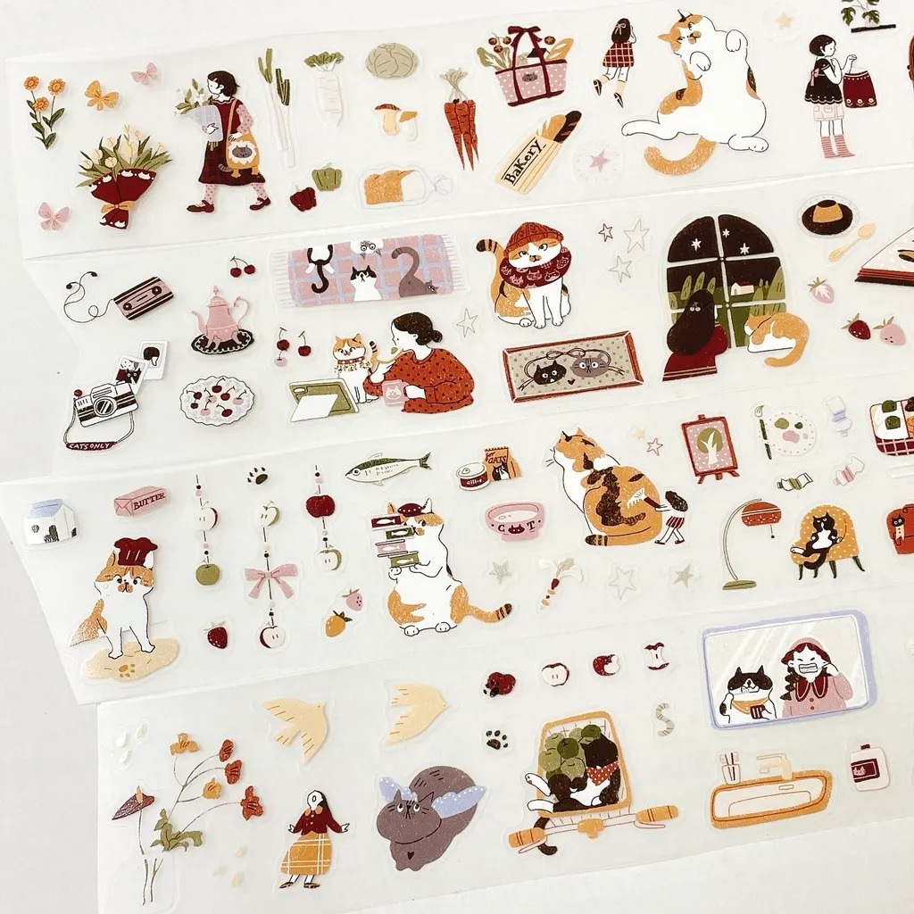 [63penhouse x idiot_sandwich.exe] My Kitty Days ダイカットマットPETテープ