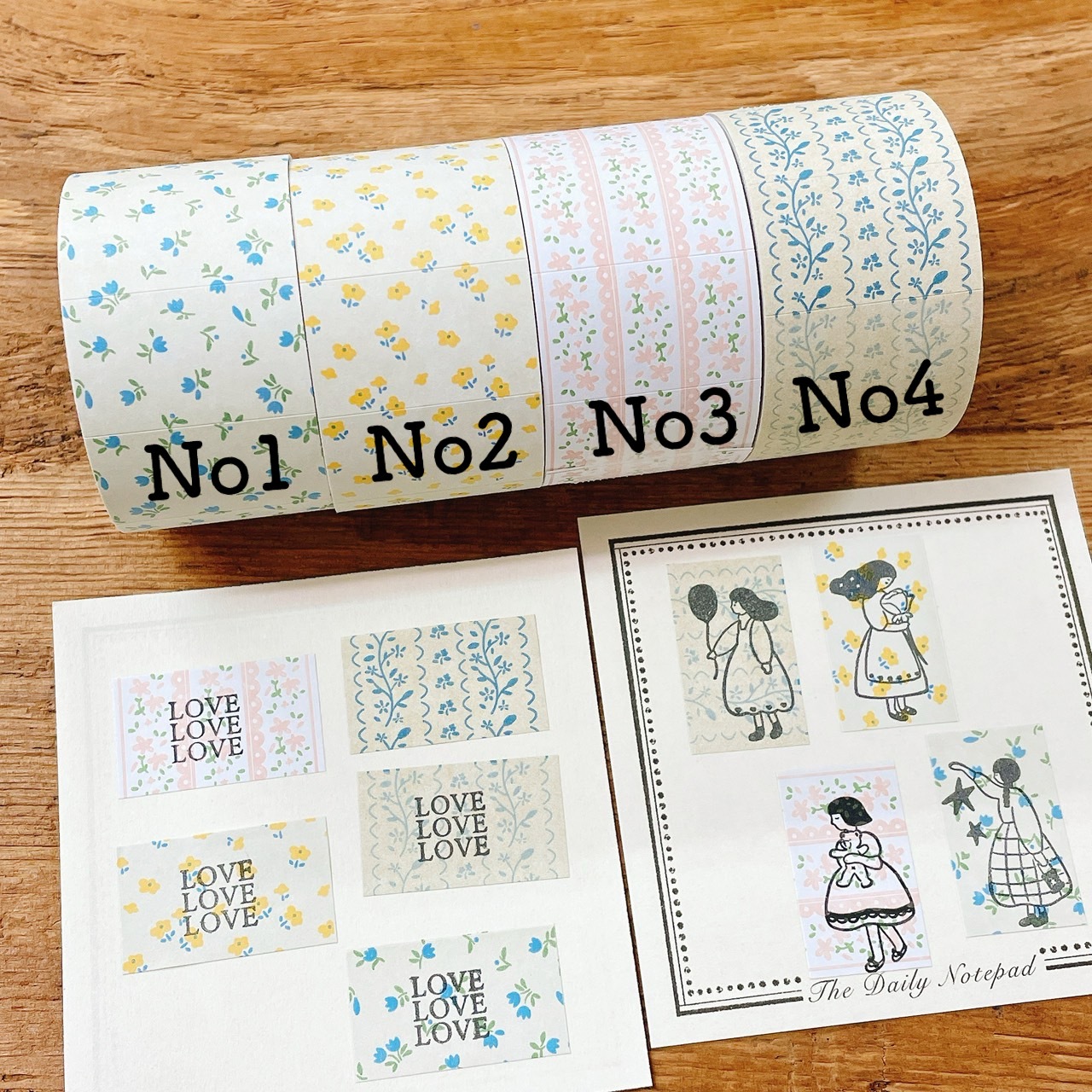 [63penhouse x Hairmo] Flower field 花田シリーズ2 ラベラーシール(約500枚入)