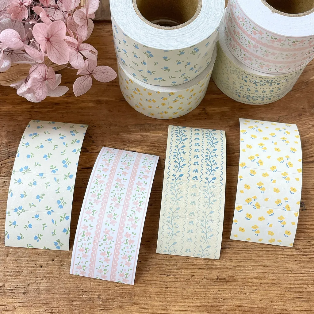 [63penhouse x Hairmo] Flower field 花田シリーズ2 ラベラーシール(約500枚入)