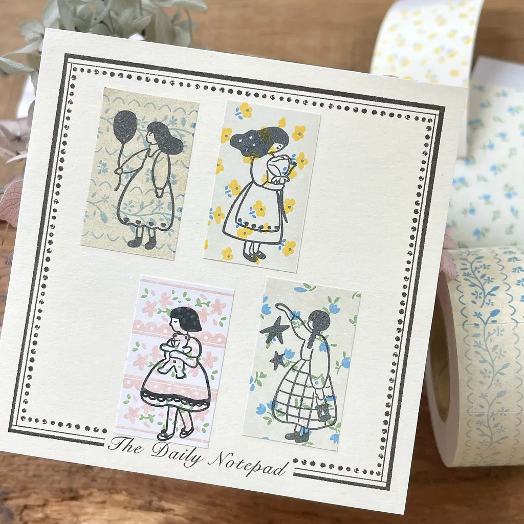 [63penhouse x Hairmo] Flower field 花田シリーズ2 ラベラーシール(約500枚入)